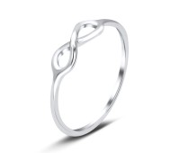 Pretty Infinite Design Silver Ring NSR-441